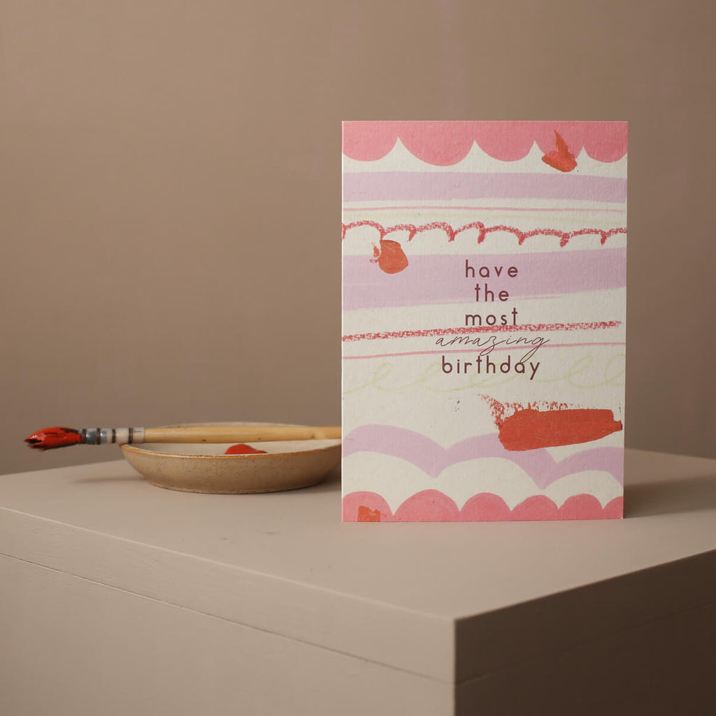 amazing birthday greeting card by I am Roxanne